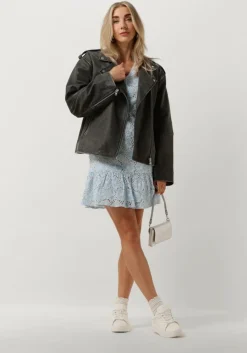 lichtblauwe y.a.s. mini jurk yasbeauty sl dress