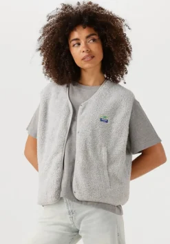 AMERICAN VINTAGE lichtgrijze gilet hoktown>DAMES Gilets|Blazers