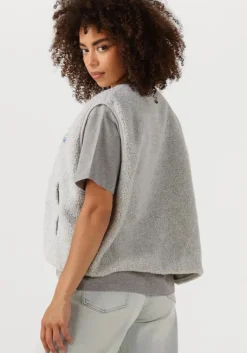 AMERICAN VINTAGE lichtgrijze gilet hoktown><noscript><img width=