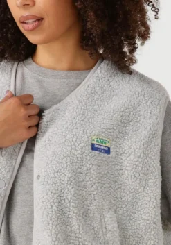 AMERICAN VINTAGE lichtgrijze gilet hoktown><noscript><img width=