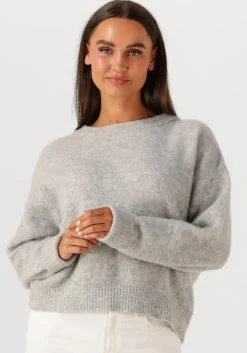 AMERICAN VINTAGE lichtgrijze sweater vitow>DAMES Truien & Vesten