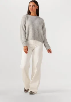 AMERICAN VINTAGE lichtgrijze sweater vitow>DAMES Truien & Vesten