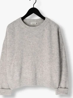 AMERICAN VINTAGE lichtgrijze sweater vitow><noscript><img width=