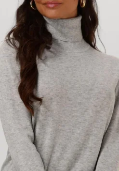 lichtgrijze another label trui milla knitted pull