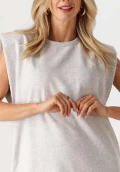 BY-BAR lichtgrijze mini jurk didi sweat dress><noscript><img width=