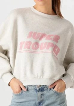 lichtgrijze by-bar sweater bibi trouper sweater