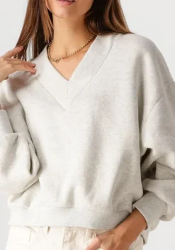 BY-BAR lichtgrijze sweater momo sweater><noscript><img width=