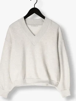 BY-BAR lichtgrijze sweater momo sweater><noscript><img width=