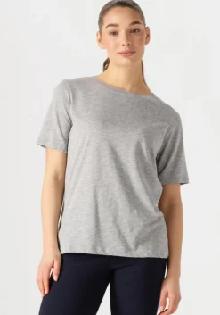 lichtgrijze cc heart top regular shirt