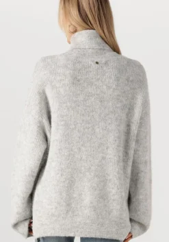 CIRCLE OF TRUST lichtgrijze coltrui pip knit><noscript><img width=