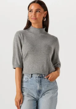 CIRCLE OF TRUST lichtgrijze tops & t-shirts jackie top>DAMES Tops & T-Shirts