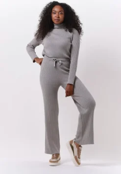 lichtgrijze esmé studios coltrui june roll neck knit