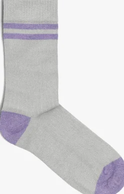 lichtgrijze floris van bommel sokken sporti