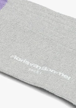 lichtgrijze floris van bommel sokken sporti