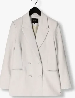 JOSH V lichtgrijze blazer dillen><noscript><img width=