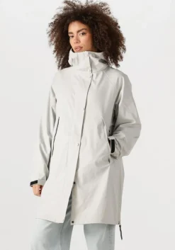 KRAKATAU lichtgrijze parka's qw458>DAMES Jassen