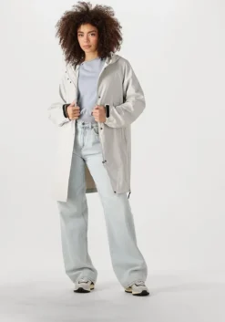 KRAKATAU lichtgrijze parka's qw458>DAMES Jassen