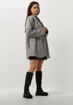 lichtgrijze modström blazer heartmd blazer