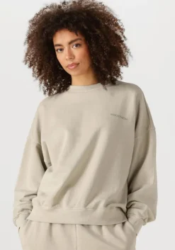 lichtgrijze modström sweater niarn sweat