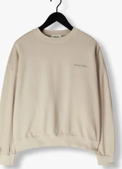 lichtgrijze modström sweater niarn sweat