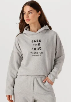 PENN & INK lichtgrijze trui sweater w25f1707>DAMES Truien & Vesten