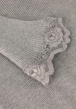 ROSEMUNDE lichtgrijze top babette silk t-shirt lace><noscript><img width=