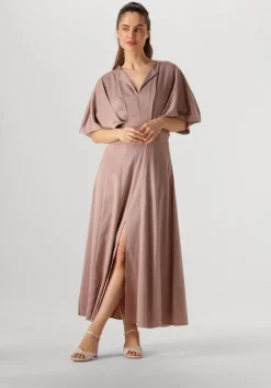 lichtroze copenhagen muse midi jurk vianna dress
