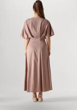 lichtroze copenhagen muse midi jurk vianna dress