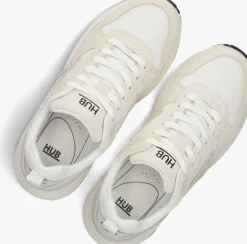 lichtroze hub lage sneakers glide-z