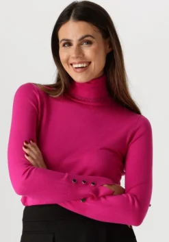 LIU JO coltrui ecs maglia chiusa m/l 1>DAMES Truien & Vesten