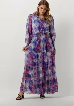 JANICE maxi jurk walter print>DAMES Jurken
