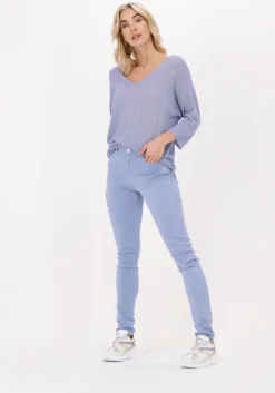 lila simple skinny jeans stretch jeans