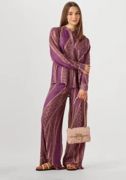 metallic amaya amsterdam wijde broek jo