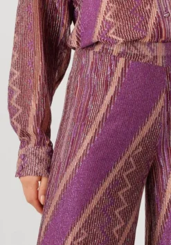 metallic amaya amsterdam wijde broek jo