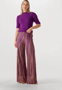 metallic amaya amsterdam wijde broek jo