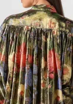 MES DEMOISELLES midi jurk bloom><noscript><img width=