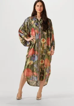 MES DEMOISELLES midi jurk bloom><noscript><img width=