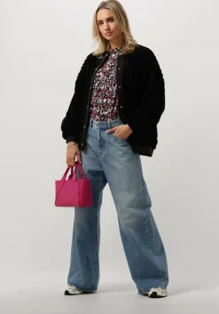 ALIX THE LABEL blouses ladies woven blurry flower blouse>DAMES Blouses