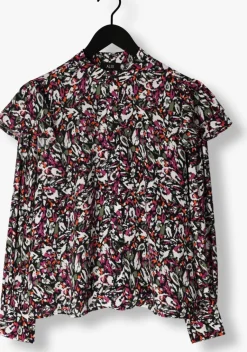ALIX THE LABEL blouses ladies woven blurry flower blouse><noscript><img width=