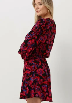 ALIX THE LABEL mini jurk ladies woven floral dress with smocked waist><noscript><img width=