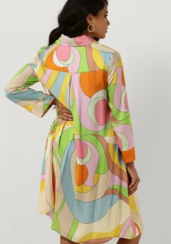 multi ana alcazar mini jurk shirt dress swing