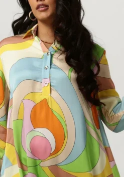 multi ana alcazar mini jurk shirt dress swing