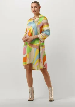 multi ana alcazar mini jurk shirt dress swing