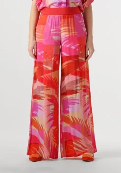 CAROLINE BISS wijde broek 1588>DAMES Co-Ord Sets|Broeken