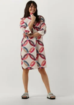 multi dea kudibal mini jurk kamille