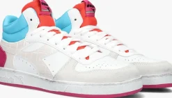 DIADORA hoge sneakers magic basket demi croco woman>DAMES Sneakers