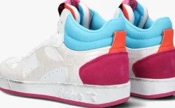 DIADORA hoge sneakers magic basket demi croco woman><noscript><img width=