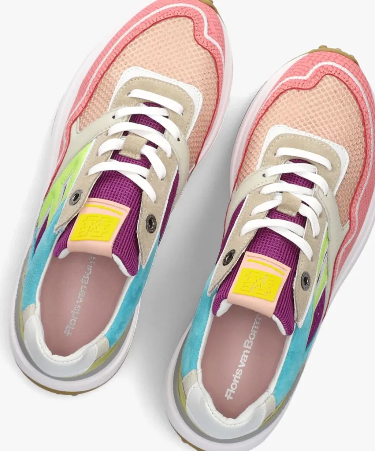 FLORIS VAN BOMMEL lage sneakers sfm-10128>DAMES Sneakers