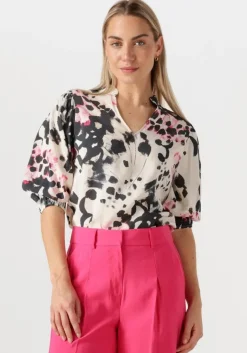 JANSEN AMSTERDAM blouses manon blouse wam 199 3/4 puffed sleeve>DAMES Blouses