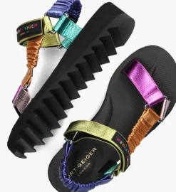 multi kurt geiger london platte sandalen orion